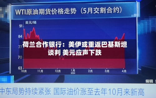 荷兰合作银行：美伊或重返巴基斯坦谈判 美元应声下跌