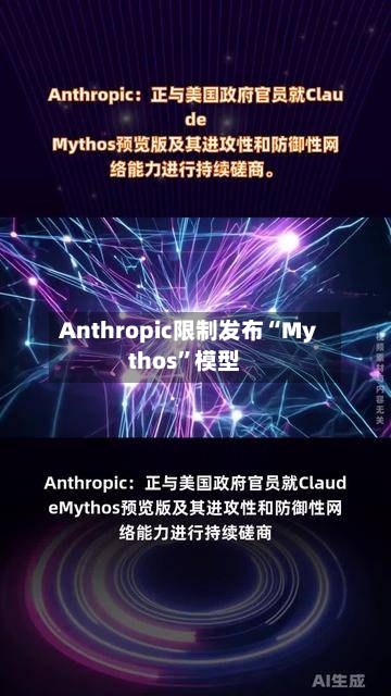 Anthropic限制发布“Mythos”模型