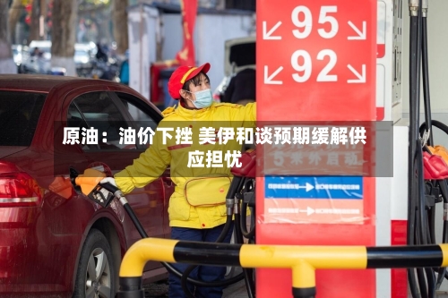 原油：油价下挫 美伊和谈预期缓解供应担忧