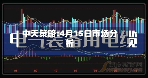 中天策略:4月15日市场分析