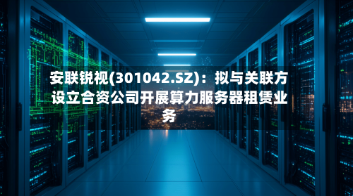 安联锐视(301042.SZ)：拟与关联方设立合资公司开展算力服务器租赁业务