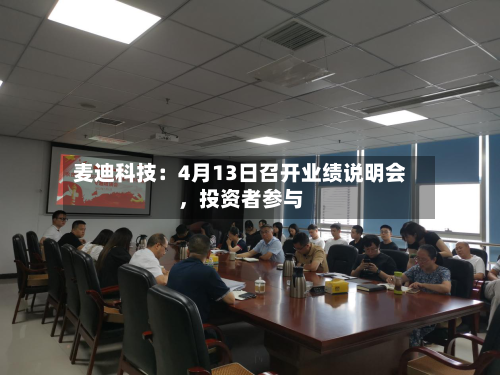 麦迪科技：4月13日召开业绩说明会，投资者参与-第3张图片