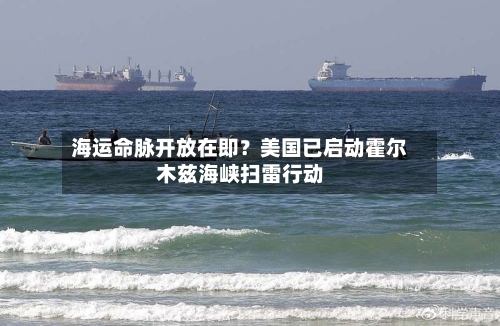 海运命脉开放在即？美国已启动霍尔木兹海峡扫雷行动-第2张图片