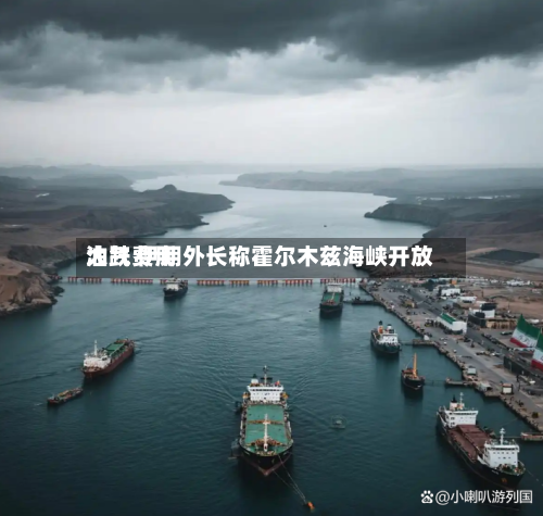 油气费用大跌 伊朗外长称霍尔木兹海峡开放