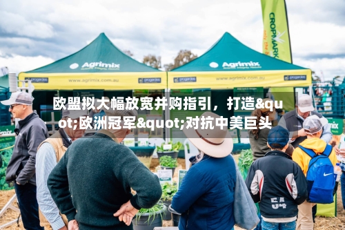 欧盟拟大幅放宽并购指引，打造"欧洲冠军"对抗中美巨头-第3张图片