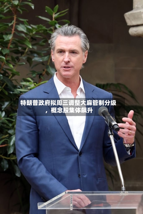 特朗普政府拟周三调整大麻管制分级，概念股集体飙升-第1张图片