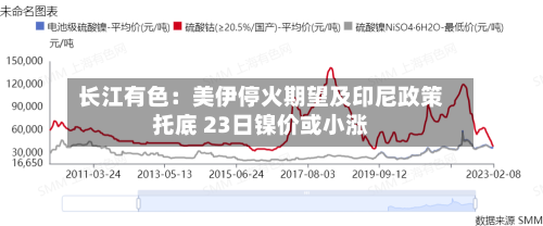 长江有色：美伊停火期望及印尼政策托底 23日镍价或小涨-第3张图片