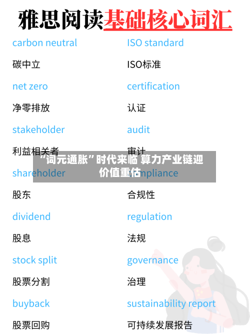 “词元通胀”时代来临 算力产业链迎价值重估-第2张图片