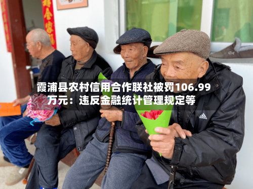霞浦县农村信用合作联社被罚106.99万元：违反金融统计管理规定等