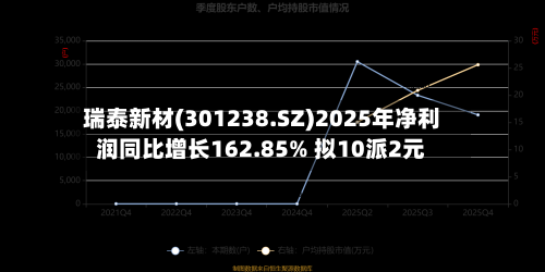 瑞泰新材(301238.SZ)2025年净利润同比增长162.85% 拟10派2元