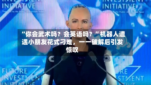 “你会武术吗？会英语吗？”机器人遭遇小朋友花式刁难，一一破解后引发惊叹-第2张图片